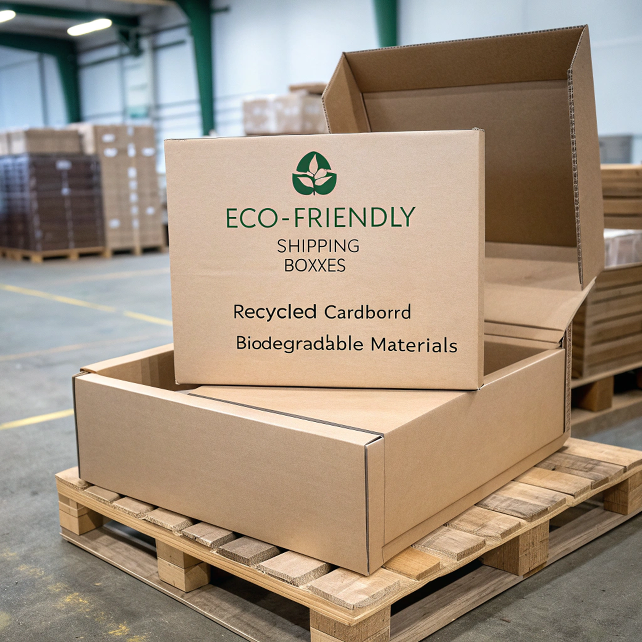 Eco-friendly shipping boxes