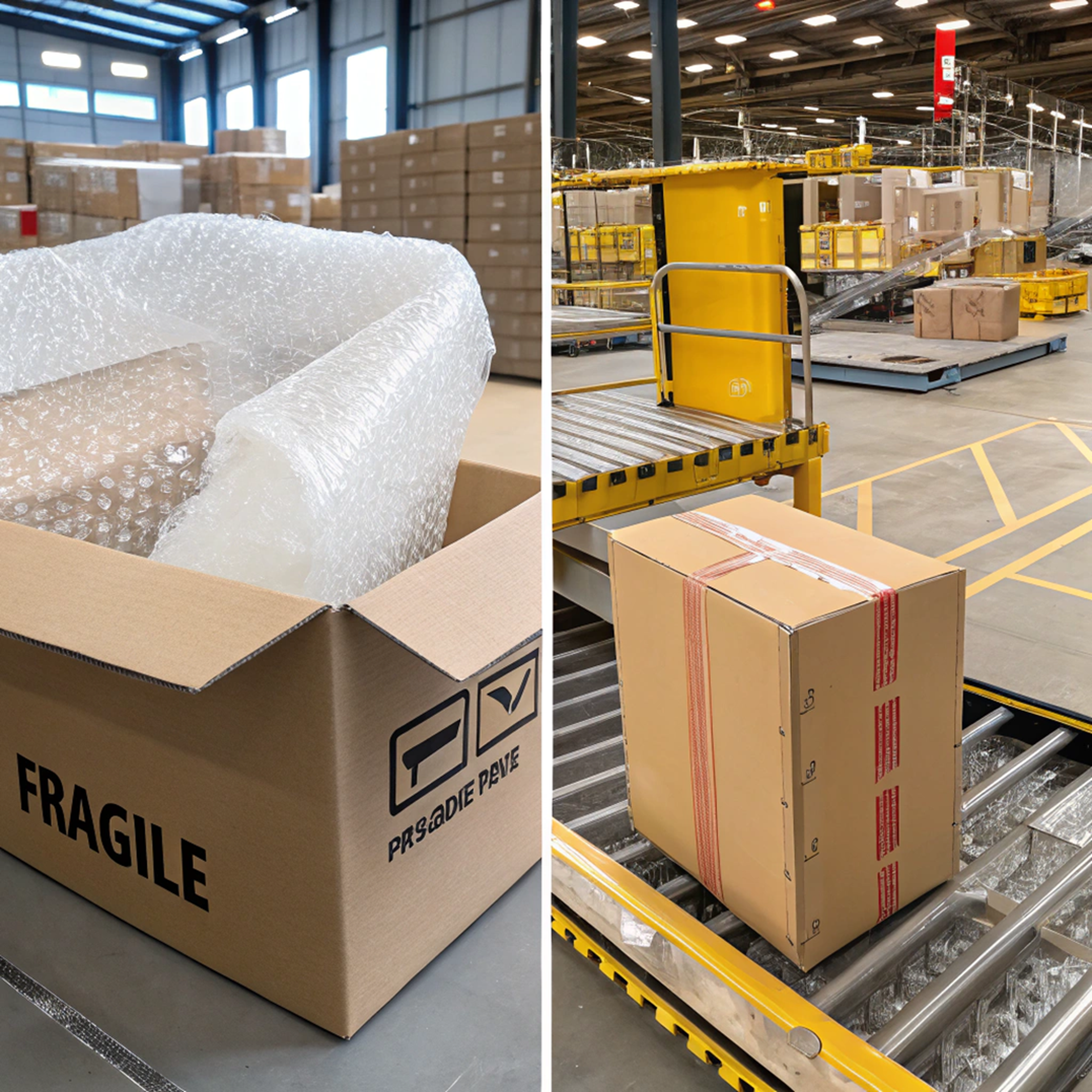 Balanced e-commerce packaging